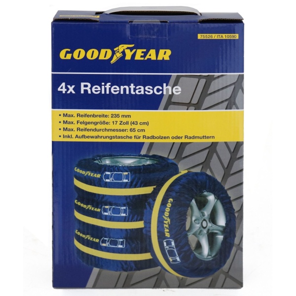 Set 4 Huse Pentru Depozitare Anvelope Auto Goodyear 75526